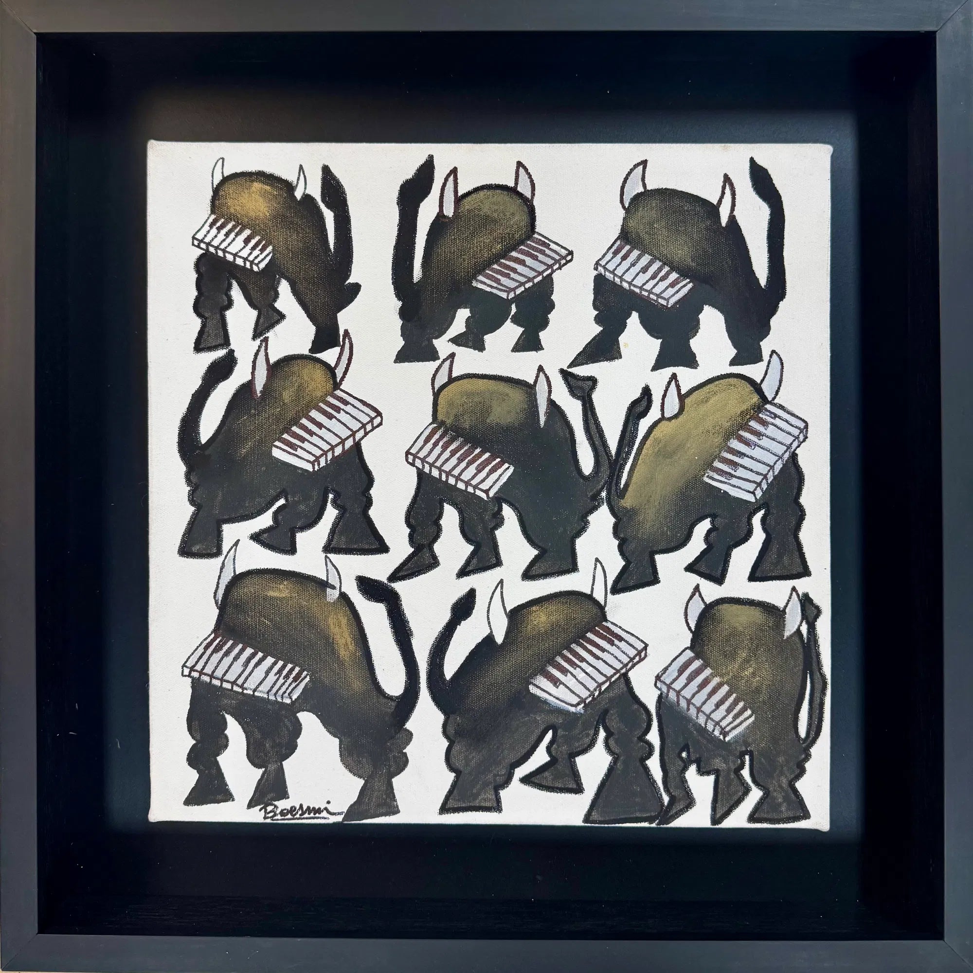 Piano Bull “Classic Black" (2025)