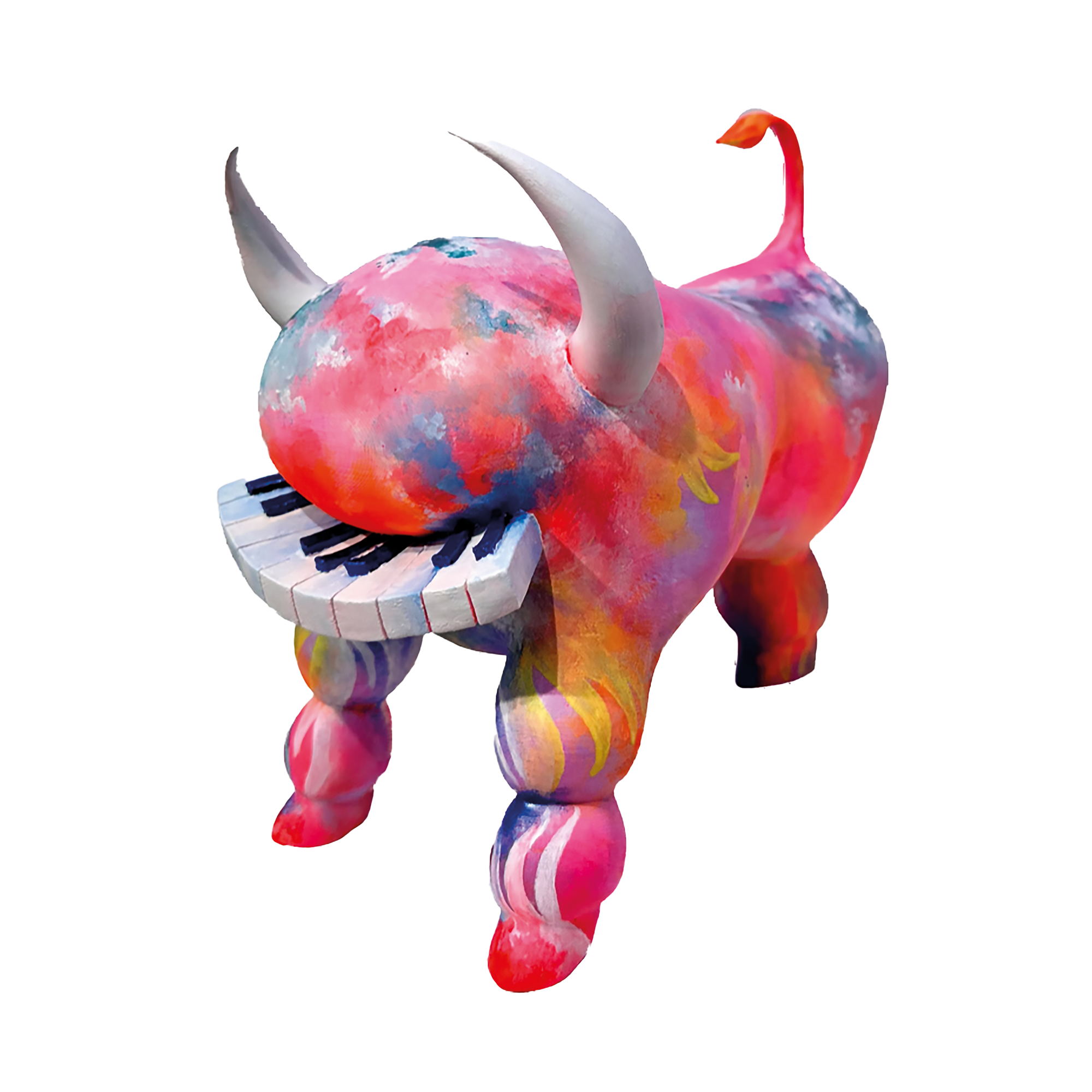 Piano Bull “Corazón en Llamas”(2024)