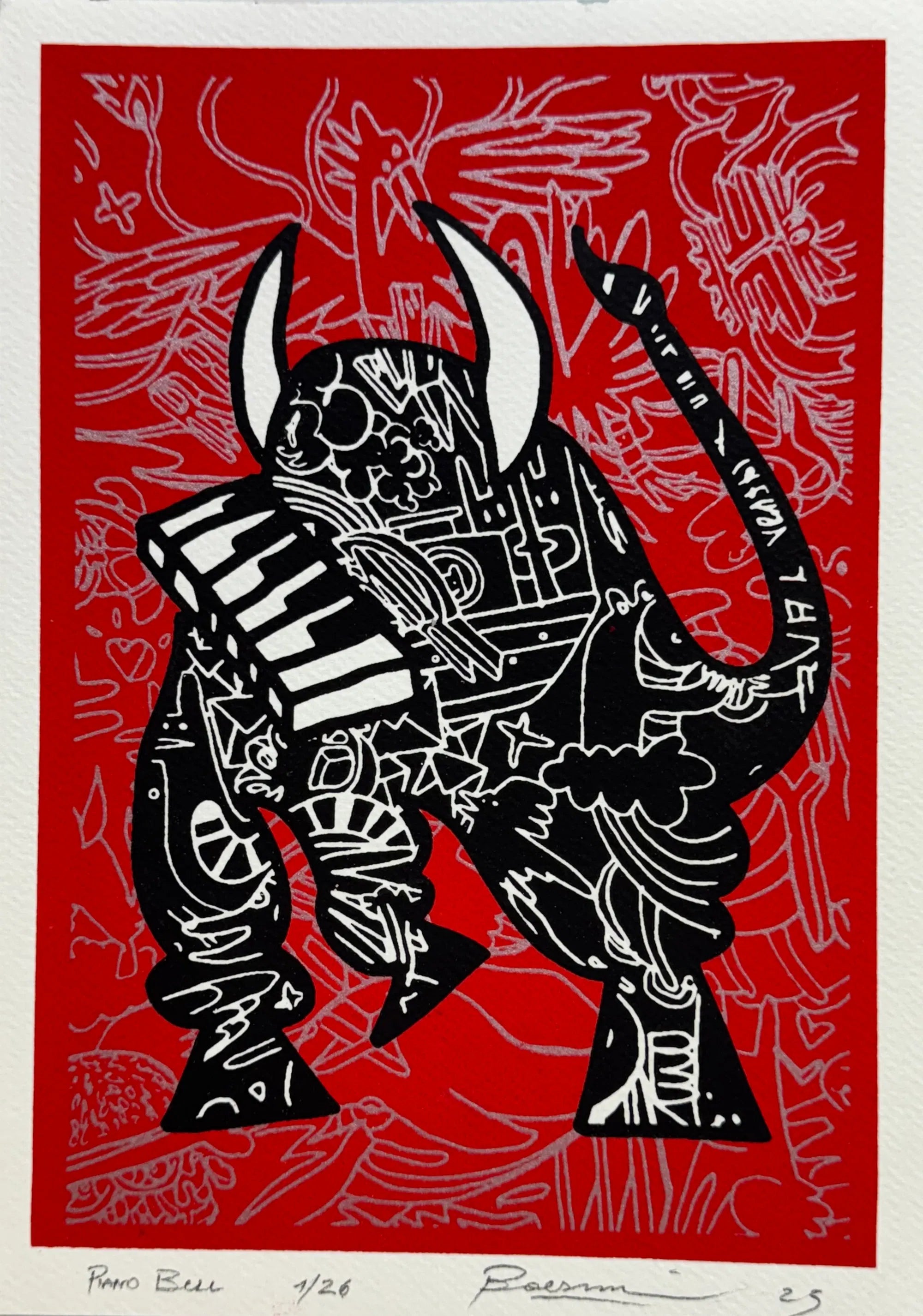 Piano Bull Imaginary Grafittis (2025)